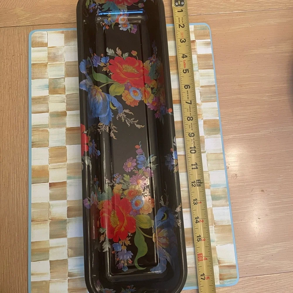 MacKenzie-Childs Flower Market Baguette Tray - Picture 2 of 4